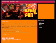 Tablet Screenshot of havingfun.com.br
